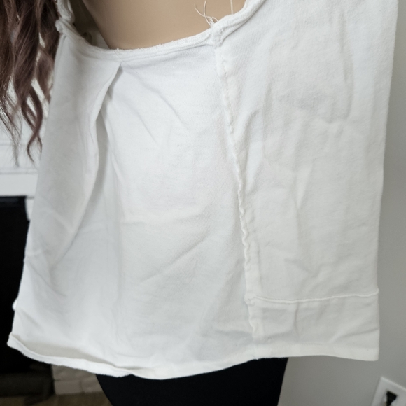Free People Top White Sleeveless Women's - Picture 5 of 12